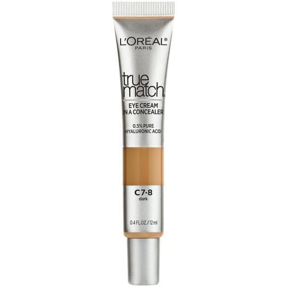 2 PACK Loreal True Match Eye Cream Concealer Dark Circles #C7-8 Dark NEW - Picture 6 of 8